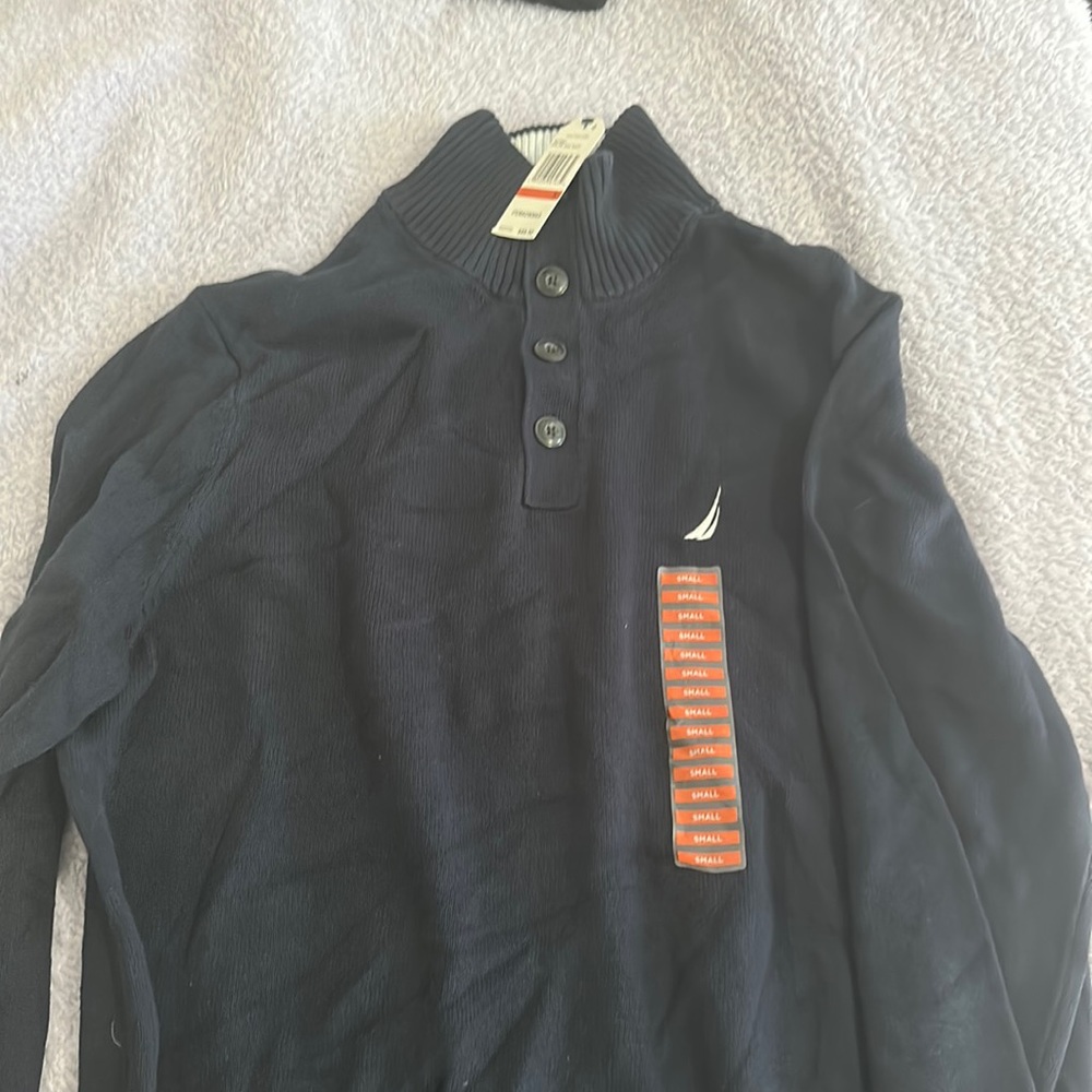 Lightweight blue sweater by NAUTICA brand
